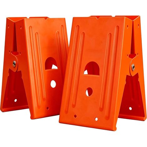 Supports de chevalet menuisier en 2 pièces avec connecteurs métalliques (1/5)