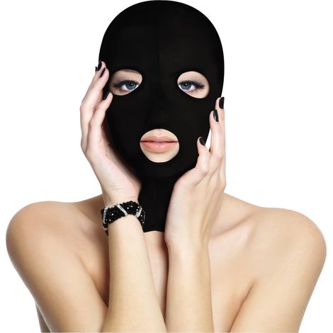 Ahi - Una maschera che copre il viso e la testa con aperture per gli occhi e la bocca (1/3)