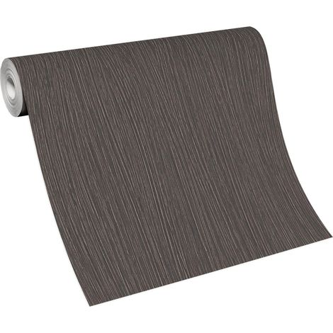 Papier peint baroque marron & beige métallique Tapisserie baroque grise chambre adulte Papier peint damassé salon & couloir (1/5)