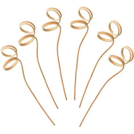 20 gewellte Rattan-Aromastäbchen, natürlicher Duft, flammenlos, Aromatherapie-Zubehör, ätherische Öle vernebelbar, große Rattanstäbchen – 24 x 3 cm (1/3)