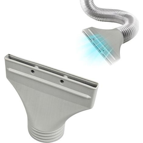 Générique Kit Fenetre pour Climatiseur Mobile, Adaptateur de Tuyau d'Échappement à Fenêtre Plate, Idéal pour Climatiseurs Portables et Sèche-Linges (Pièce Unique) (1/5)
