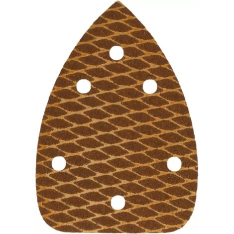 Accessoire pour ponceuse Dedra delta anti-clog 100 calcined aluminum oxide 140x140x80 mm
