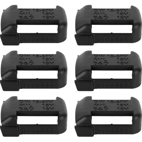 Lot de 6 adaptateurs de connecteur de batterie pour support de boîtier Milwaukee (1/5)