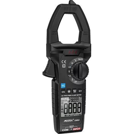 Pince ampèremétrique CA CM86A 1 000 A, ampèremètre, multimètre/testeur de tension, valeur efficace vraie CA/CC, 5 999 points, variateur de fréquence, mode LOZ, capacité, résistance, diode, continuité (1/5)