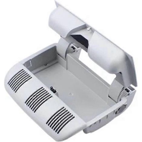Étui à lunettes de soleil 1Z0868565E, compatible avec Skoda Octavia/Fabia (modèles 2007-2014), support de lunettes de soleil monté sur le toit, toit avant, gris. (1/5)