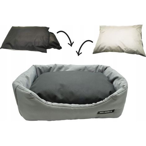 NELSON-X MAGIC DOG BED CUSCINO RIMOVIBILE CON CERNIERA 60X50 CM POLACCO (1/5)