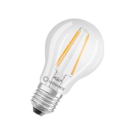 Osram 062667 Ledvance Classic LED E27 Clear Filament Bulb 6.5W 806 lm - 840 Cool White - Equivalent to 60W