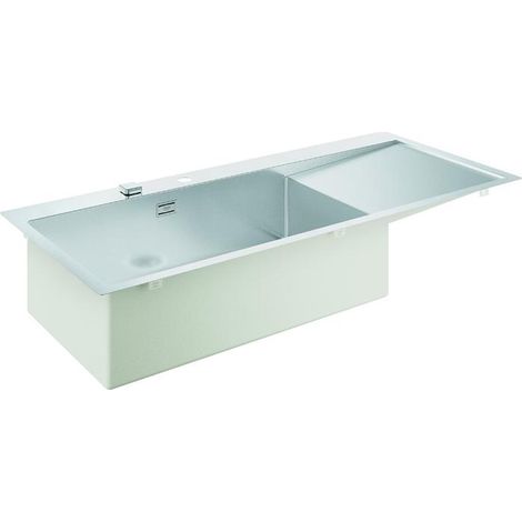 Edelstahlspüle K1000 315811 1 Becken ATF 1160x520 mm Einbau links (1/5)