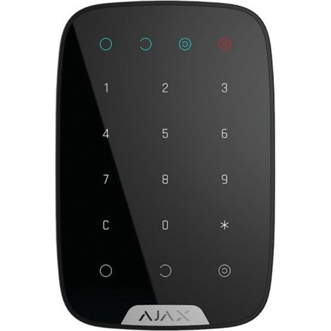 Teclado de alarma inalámbrico KeyPad B AJAX 222062 NEGRO
