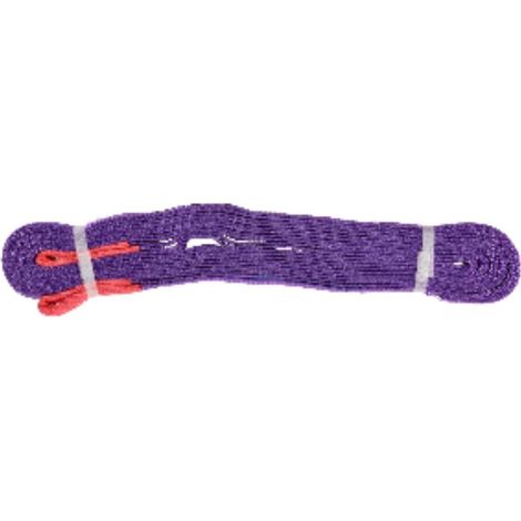 FPLUS eslinga 30 mm.5 mts.mono 1 tn. , Eslinga de elevación de cargas 1TN-5M, fabricada en poliéster de alta tenacidad, doble cuerpo con asas reforzadas, ancho de la cinta 35 mm, c