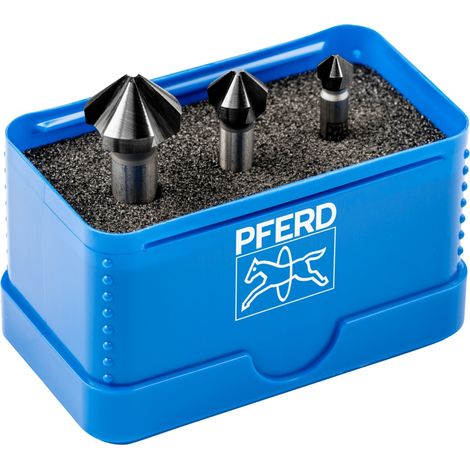 PFERD TOOLS SET KES HSS DIN 335 C90° 3 HC-FEP 25202158 Kegelsenker-Set 6.3 mm, 10.4 mm, 16.5 mm HSS (1/2)