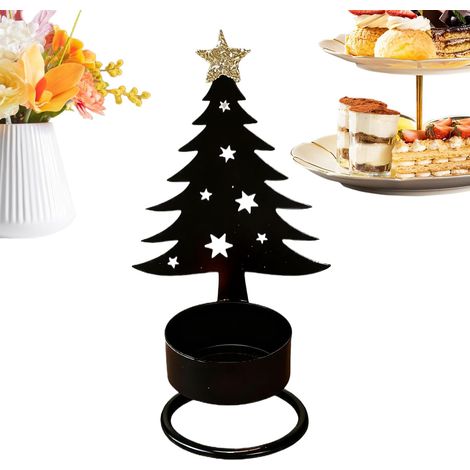 Porte-bougies pour chandeliers style campagnard, plateau, centre de table (1/5)