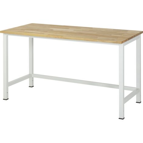 Établi Rau avec plateau en hêtre massif LxPxH 1500x800x825 mm