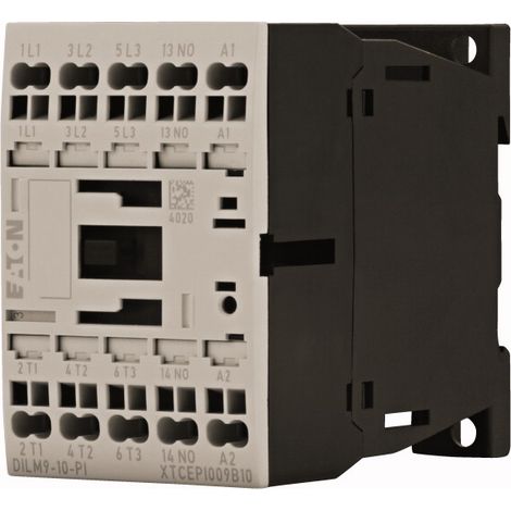 Contacteur puissance 3 380 V 400 V 4 kW 1 F 230 V 50/60 Hz Bornes Push In 000199646 EATON DILM9 10(230V50/60HZ) PI