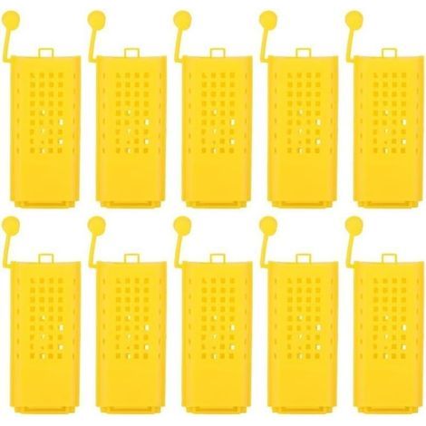 Lot de 10 Cages en Plastique pour Apiculture (1/5)