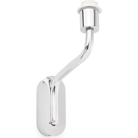 Faro Eterna - Applique murale d'intérieur à 1 ampoule Chrome - Abat-jour non inclus, E27 (1/5)