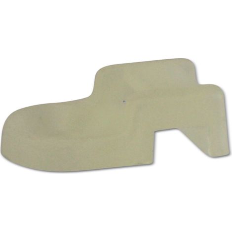 Socle vissable KSS en polyamide 6.6, naturel, trou 4,2 mm, L=19,1 mm, l=10 mm, 1 pièce (1/2)