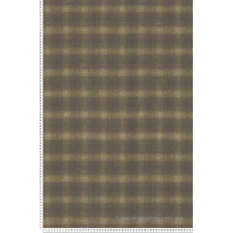 Papier peint Classique Marron Bensimon 3 Lutèce (1/2)