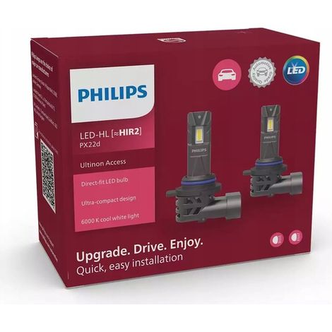 Bombillas LED Philips Ultinon Access-HL 6000K HIR2 (1/3)