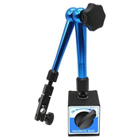 Support de Base Magnétique Flexible avec Jauge de Cadran Universel Réglable pour Indicateur de Test de Cadran (La jauge d'indicateur de test à cadran n'est pas incluse.)(60 50 55mm,couleur (1/5)