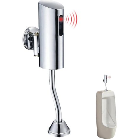 Automatic Pressure Toilet Flush Tap Induction Non-Contact Urinal Flush Tap for Bathroom Smart Toilet Water Saving Flush Flow (1/5)