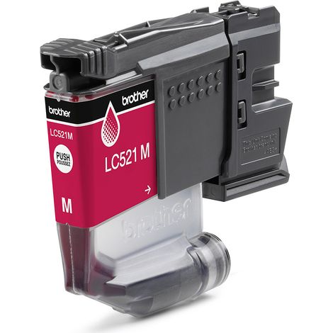 Brother LC521M cartuccia d'inchiostro 1 pz Originale Magenta