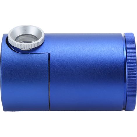 Loupe à diamants en aluminium réglable haute définition, outil de visualisation des diamants, bleu (1/5)