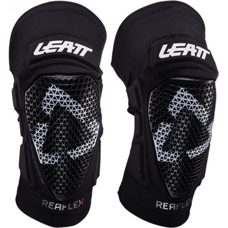 Protectores de rodilla Leatt ReaFlex Pro M negros (1/4)