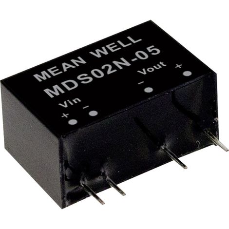 Mean Well MDS02L-05 DC/DC-Wandlermodul 400 mA 2 W Anzahl Ausgänge: 1 x Inhalt 1 St.