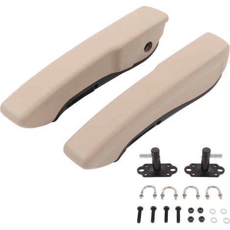 CHICIRIS Accoudoir de Voiture Réglable, Arme ARRM Arme RÉSISTANT RÉSÉVISION RÉSISTANCE Reste Rest, 90 Degrés Soigneusement Réglables avec Un Confort amélioré, pour la Voiture Beige, Les Camions RV. (1/5)