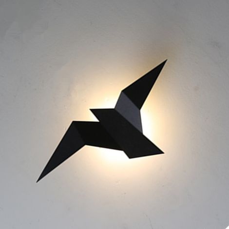 Nordic LED wand lampen vogel form schlafzimmer dekoration wand lichter moderne home innen beleuchtung treppen schlafzimmer leuchten warmes licht