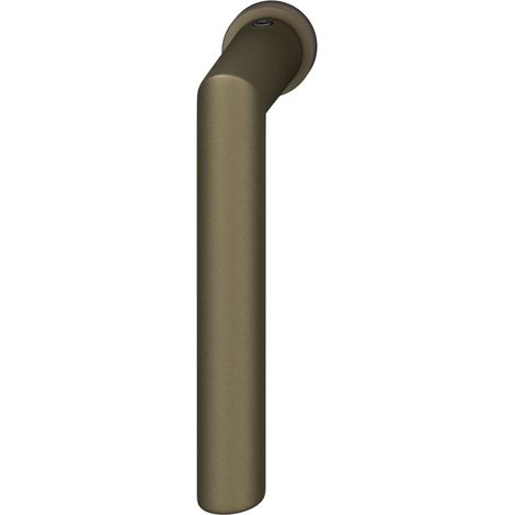 FSB Fenstergriff 341076 - Griff auf runder kleiner Rosette, Aluminium mittelbronze (1/5)