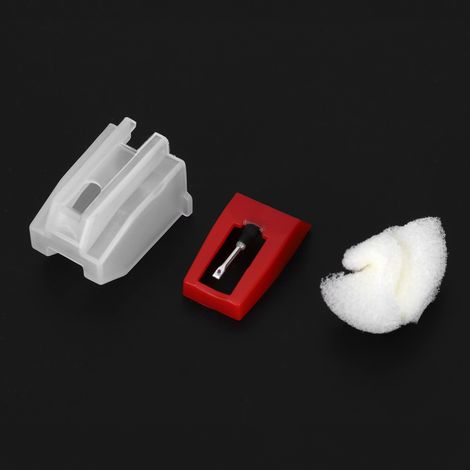 4 Pièces Stylus Platine Vinyle Aiguille de Remplacement pour Tourne-disque Électrique