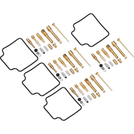 Kit 56 pièces Joints et Rondelles Caoutchouc Métal pour Carburateur Moto CB750 RC42 1992-2008 (1/5)