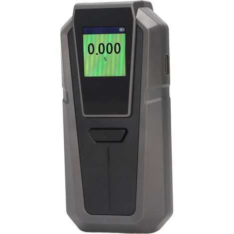 Éthylotest portable de haute précision avec alarme lumineuse et embouts buccaux (1/5)