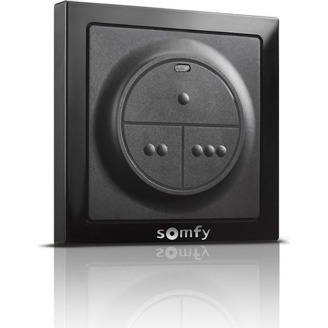 Somfy 1870781 - Interruttore a muro radio RTS Per controllare 3 motorizzazioni RTS Senza fili Impermeabile (1/4)