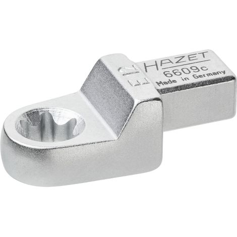 Attache mâle polygonale 6609C-E12 ∙ Carré femelle 9 x 12 mm massif ∙ Profil TORX® extérieur ∙ Taille E12 (1/2)