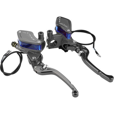 Universeller 22-mm-Titan-Hauptbremszylinder, CNC-rollenverstellbar, für Motorräder (1/5)