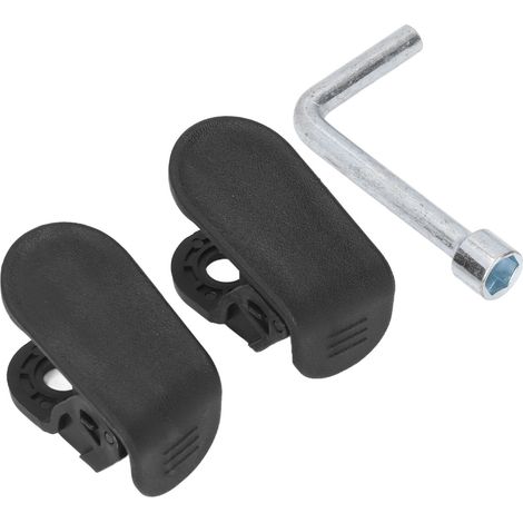 2 Crochets de Coffre Avant avec Tournevis, Fixations de Maintien Noires, Remplacement Compatible Tesla Model 3 2016-2019, Kit de Montage (1/5)