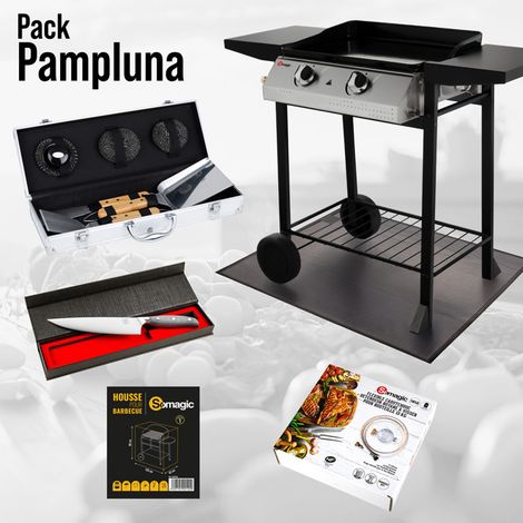 SOMAGIC - Pack plancha gaz Pampluna