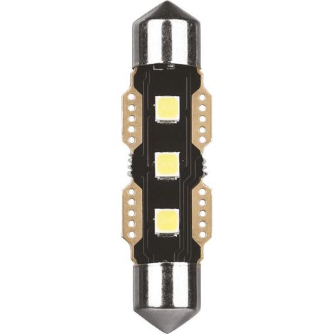 12V Ultra-Lumen Series - 11,3x41 mm - SV8,5-8 - 1 pz  - Scatola - Bianco - Doppia polarità