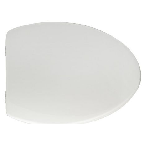 DianHydro sedile wc per vaso Terza eta' bianco in legno ricambio per copriwater (1/3)