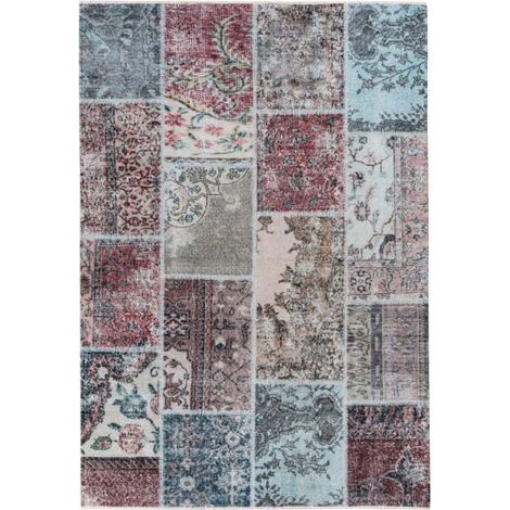 Tapis Tissé à la Main "Toska II" 240x330cm Rouge (1/5)