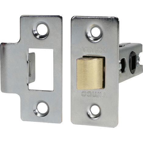 TIMCO Economy Tubular Latch Nickel - 79.5mm