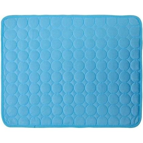1 Tapis Rafraîchissant, Soie Glacée Imperméable, Lavable Pour Chien Chat, Camping Salon Voyage (1/4)