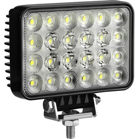 Faro da lavoro a LED Antom 9-36V da 5", impermeabile IP68, luce di retromarcia estesa, 72W per SUV, trattori, escavatori e altro ancora… (1/5)