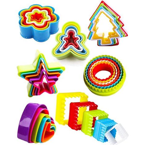 Emporte-pièces ronds pour biscuits et gâteaux, emporte-pièces en forme d'étoile et de cœur, petits moules à beurre personnalisés, moule à beignets, moule à biscuits de Noël (1/5)
