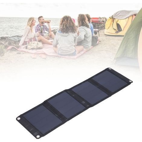 Tragbares, faltbares 15-W-Solarladegerät, Solarpanel für Notladung im Freien (1/5)