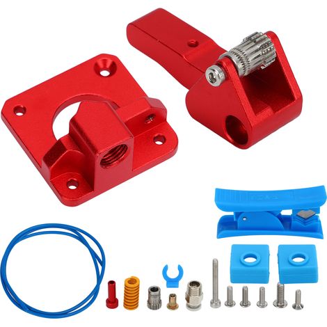 Extrudeur tout métal avec tube PTFE, coupe-tube et coupleur pneumatique - Accessoires imprimante 3D pour Ender 3 et CR10 (1/5)