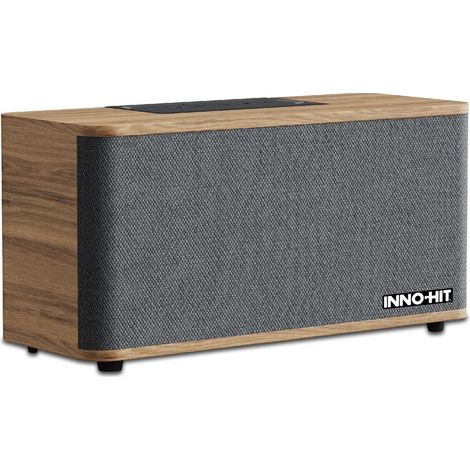 Inno-Hit Eco IH-NATB01 Speaker Bluetooth in Tessuto e Legno Naturale